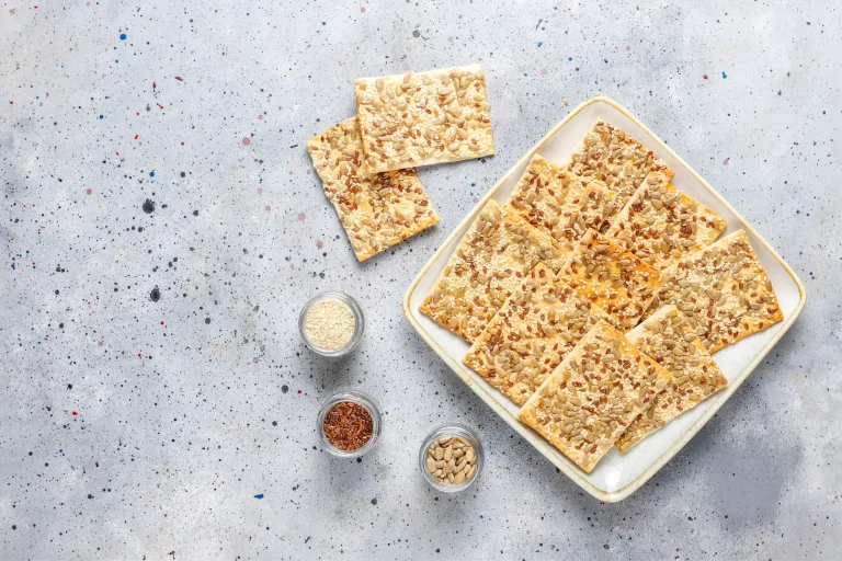 Biscoito de Sementes e Queijo Vegano (300g)