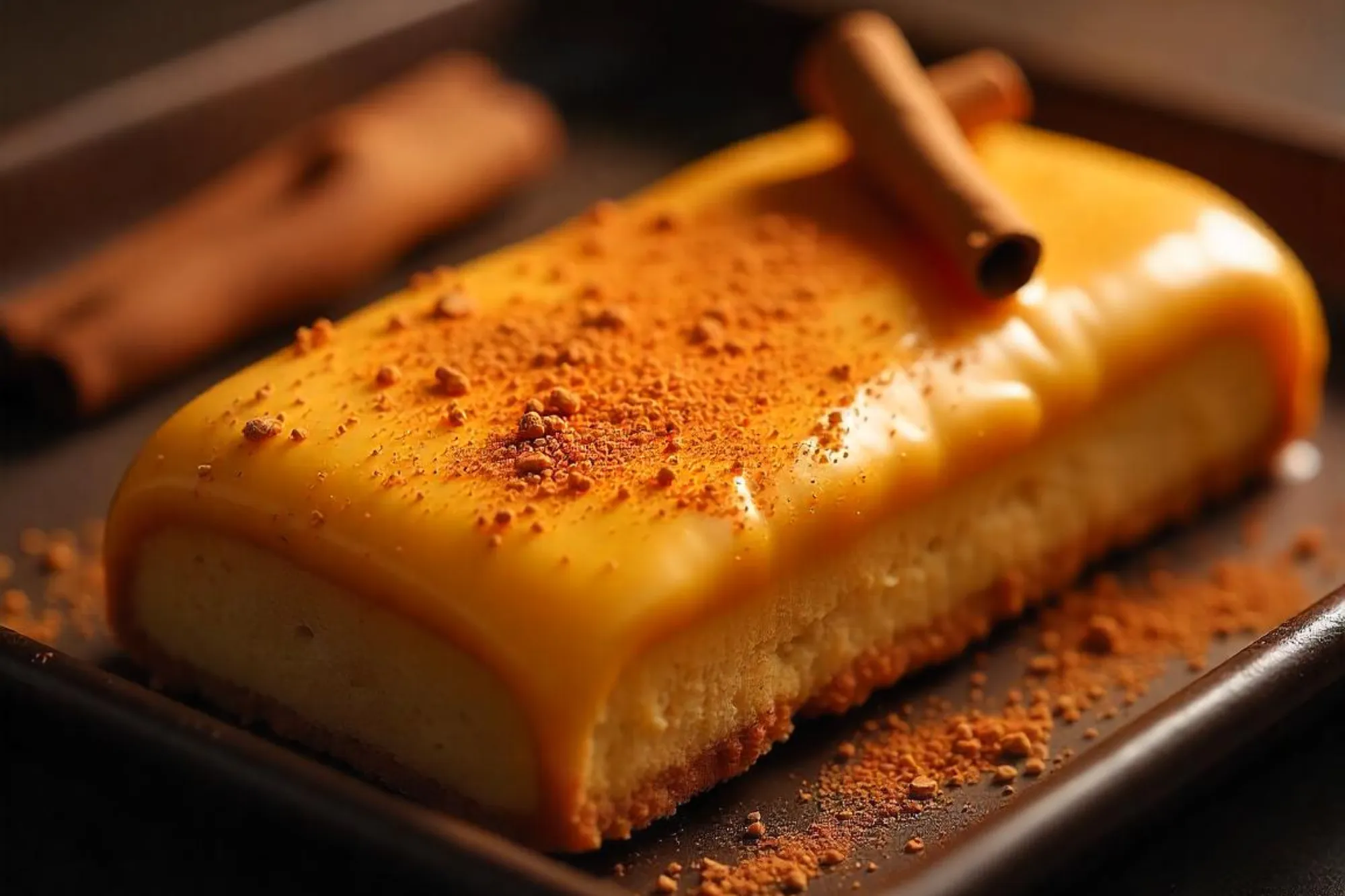 Pão de Canela com Brigadeiro de Paçoca